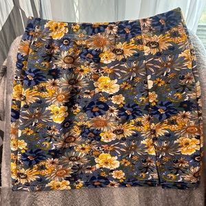 Floral skirt